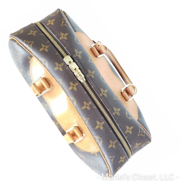 Authentic Louis Vuitton Deauville Handbag  #2782M - Picture 8 of 10